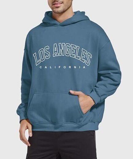 Los Angeles Vintage Blue Hoodie California