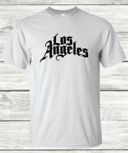 Los Angeles White Graphic T-Shirt