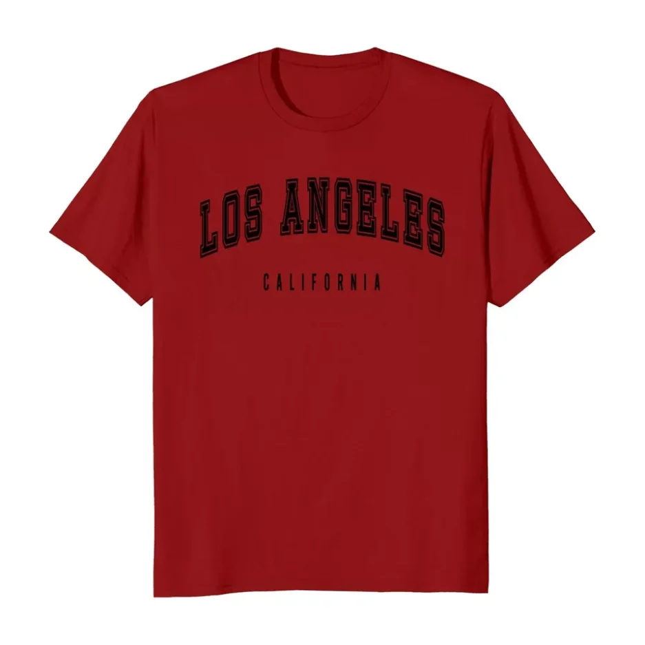 Los Angeles Red California t-shirt