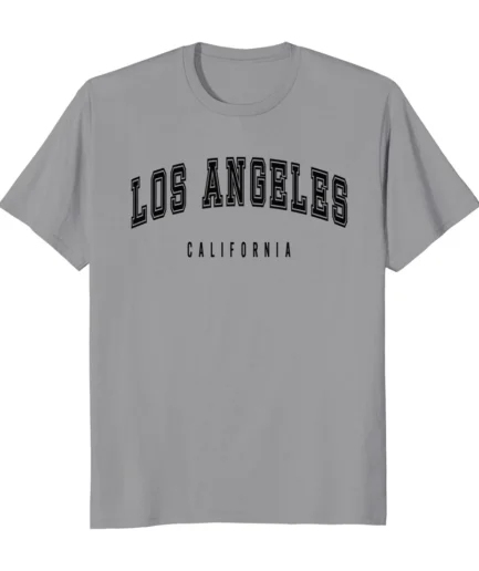 Los Angeles California Grey Shirt